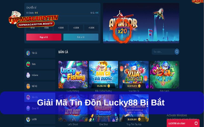 Thông tin Lucky88 bị bắt có phải là sự thật? Giải mã thắc mắc 5 Lucky88 bị bắt là thông tin sai sự thật gây ảnh hưởng đến nhà cái