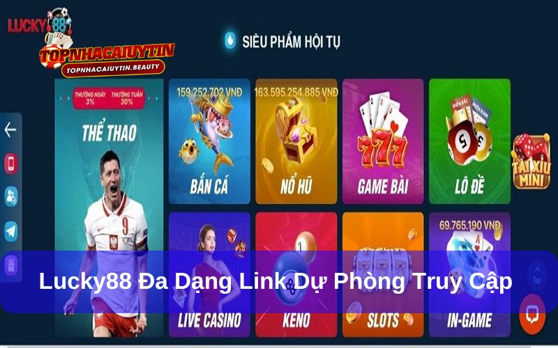 Thông tin Lucky88 bị bắt có phải là sự thật? Giải mã thắc mắc 7 Lucky88 luôn có sẵn link dự phòng để hội viên truy cập