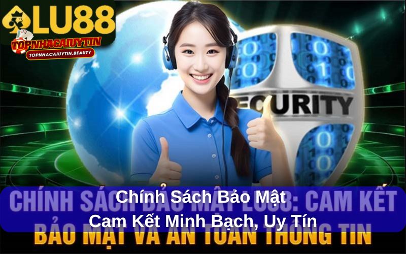 LU88 – Nhà Cái Cá Cược Trực Tuyến Uy Tín Hàng Đầu Châu Á 9 Chính sách bảo mật cam kết minh bạch, uy tín