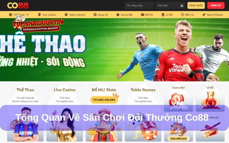 Co88 – Sân Chơi Đổi Thưởng Uy Tín Tại Việt Nam 6 Co88 là sân chơi đổi thưởng minh bạch