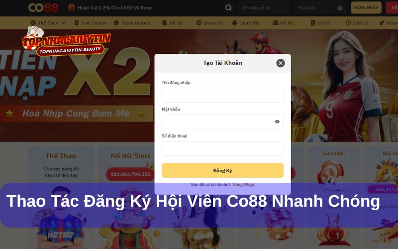 Co88 – Sân Chơi Đổi Thưởng Uy Tín Tại Việt Nam 9 Co88 và hướng dẫn cách đăng ký tham gia