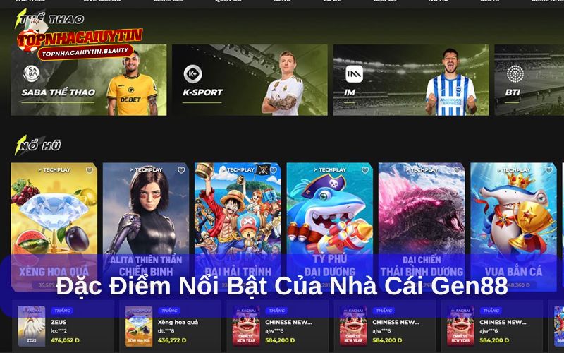 Review Gen88 - Sân Chơi Đặc Sắc Đến Từ Châu Âu 12 Đặc điểm nổi bật của nhà cái
