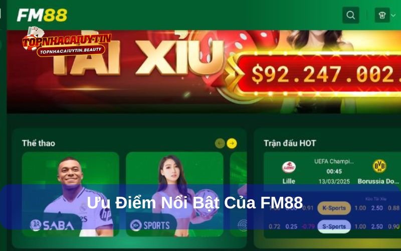 FM88 – Đánh giá Cổng Game Cá Cược Được Yêu Thích Nhất 2025 7 FM88 với nhiều ưu điểm nổi bật