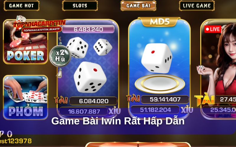 IWIN - Sự Lựa Chọn Lý Tưởng Cho Những Ai Mê Game Trực Tuyến 9 Game Bài thu hút hội viên nhờ kho game đồ sộ