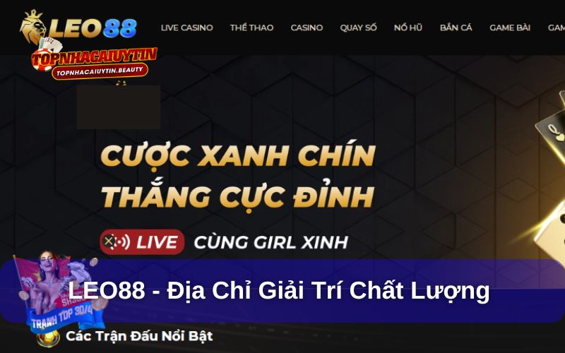 LEO88 - Địa Chỉ Giải Trí Chất Lượng Được Nhiều Người Thích