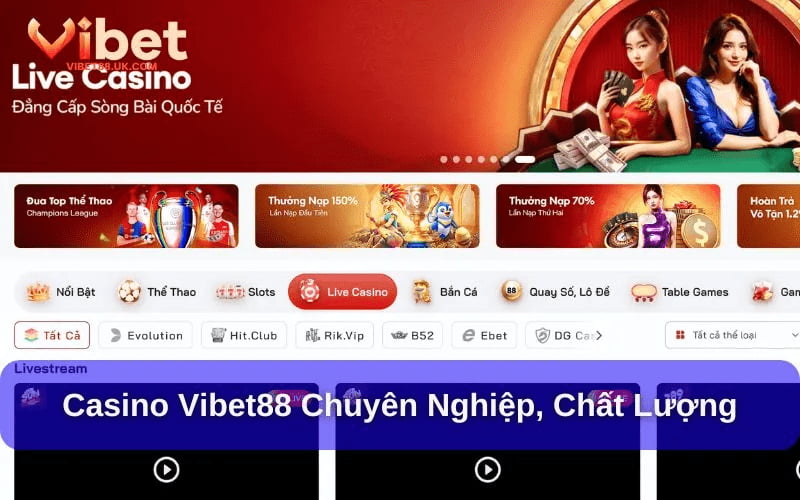 Khám phá thế giới giải trí đỉnh cao tại Casino Vibet88 7 Lý do nên chọn chơi tại Casino Vibet88?